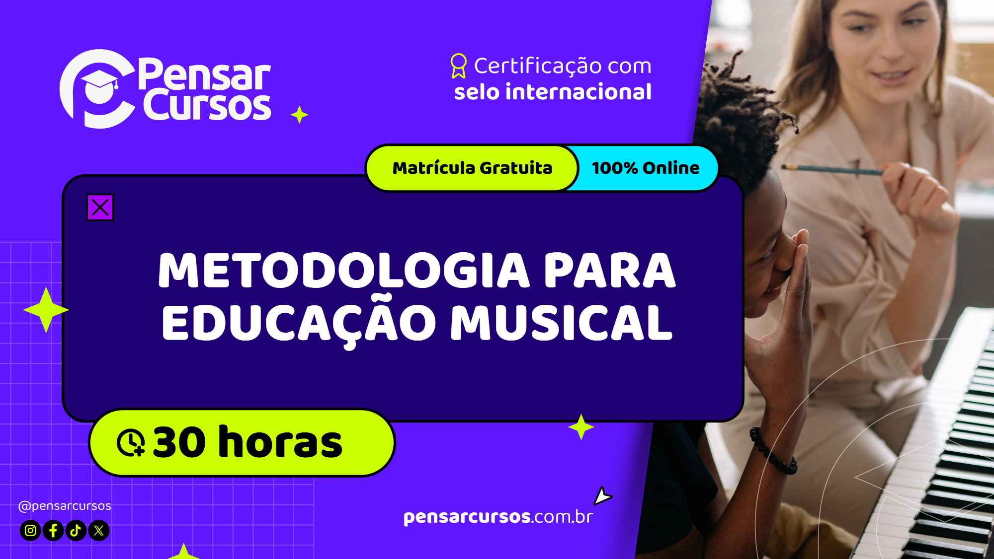 Metodologia para Educação Musical