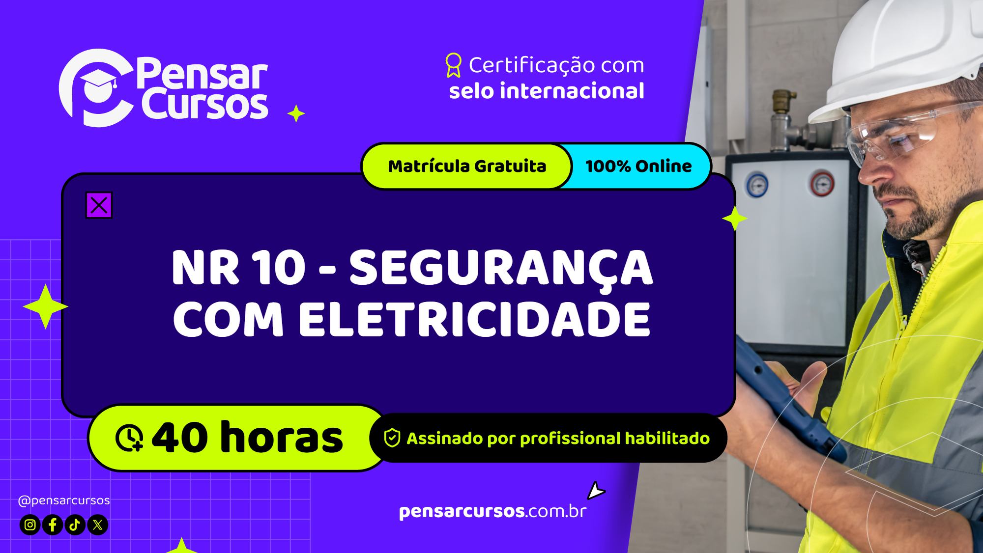 NR 10 - Segurança com Eletricidade