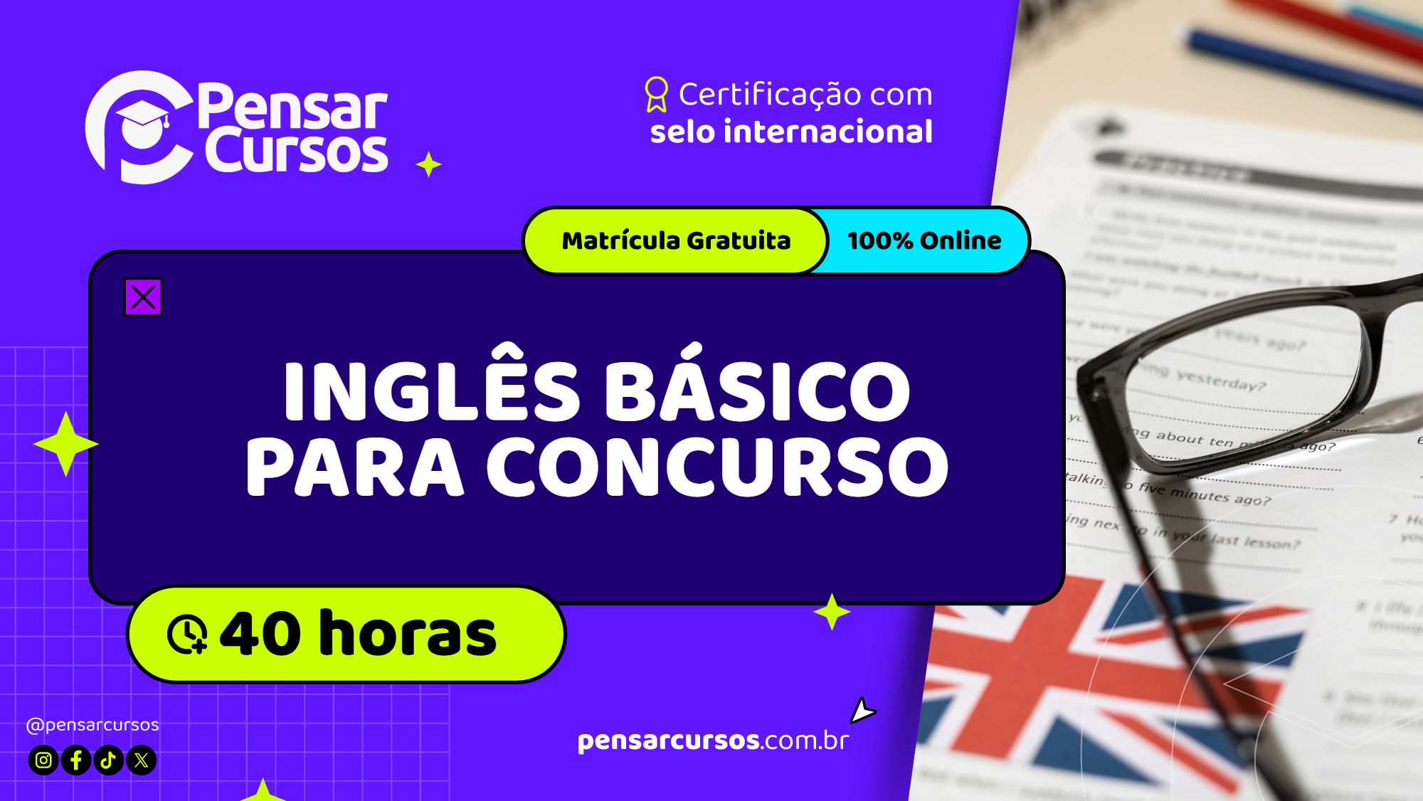 Inglês Básico para Concurso