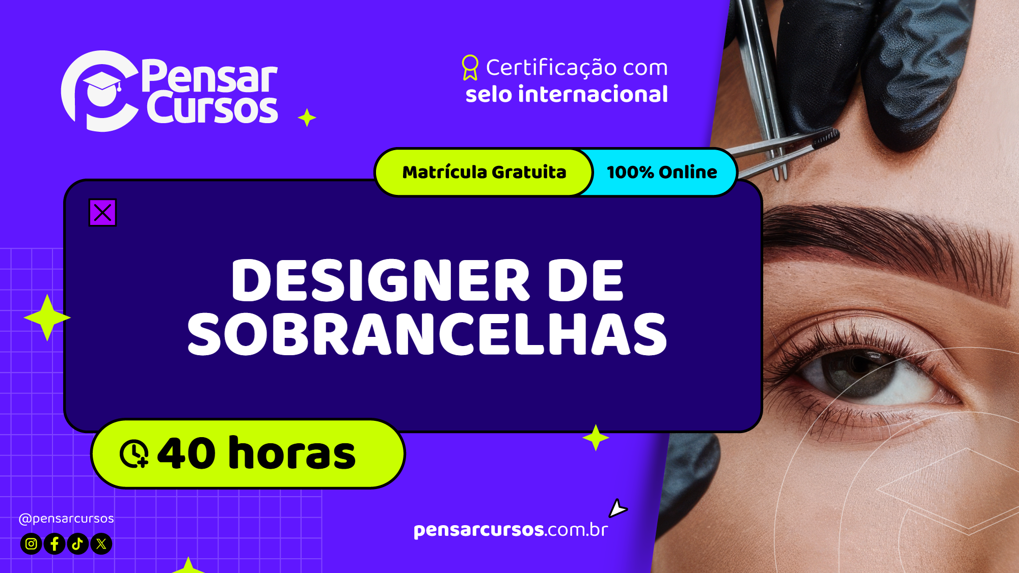 Designer de Sobrancelhas (Teórico)
