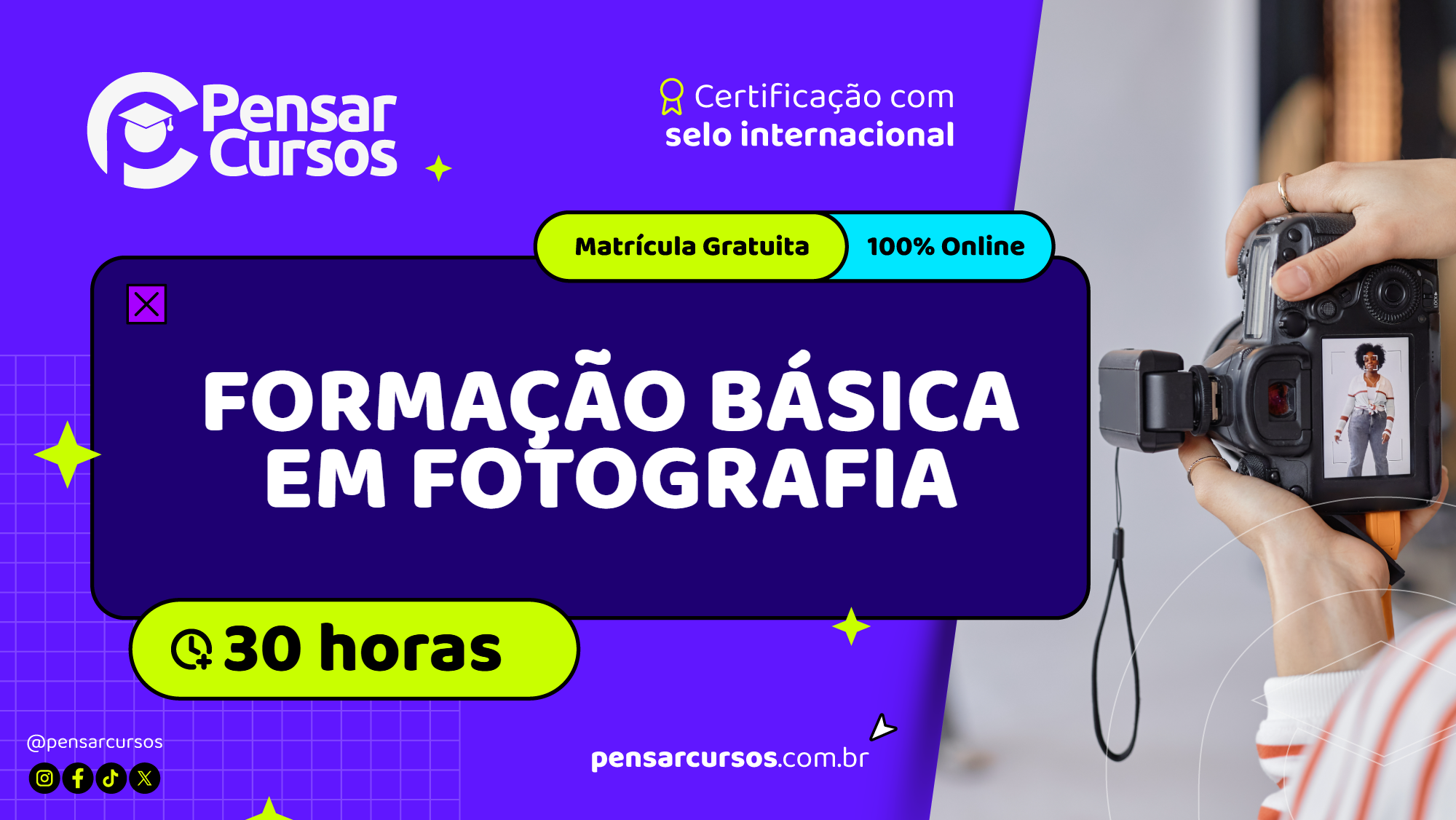 Formação Básica em Fotografia