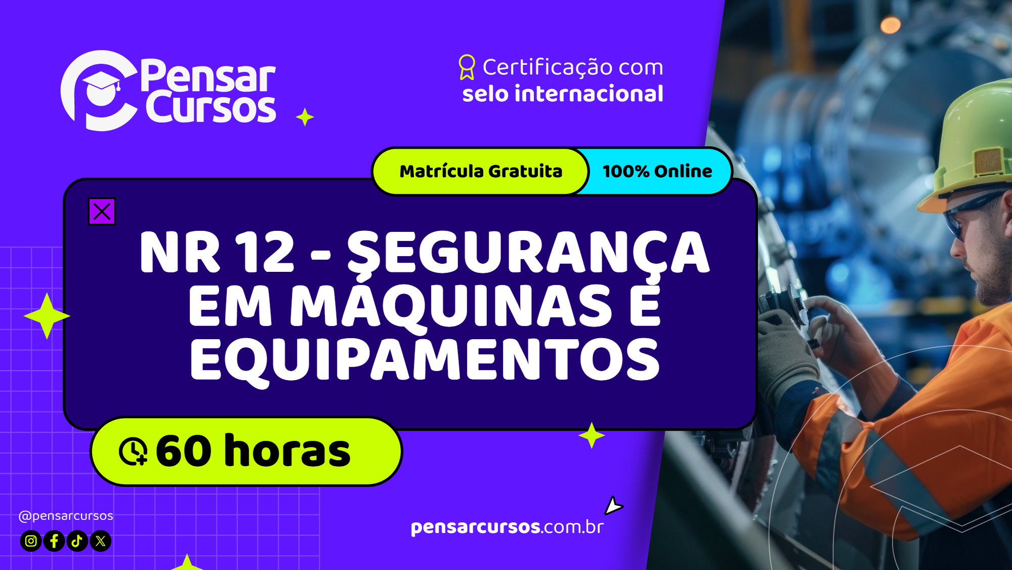 NR 12 - Segurança em Máquinas e Equipamentos