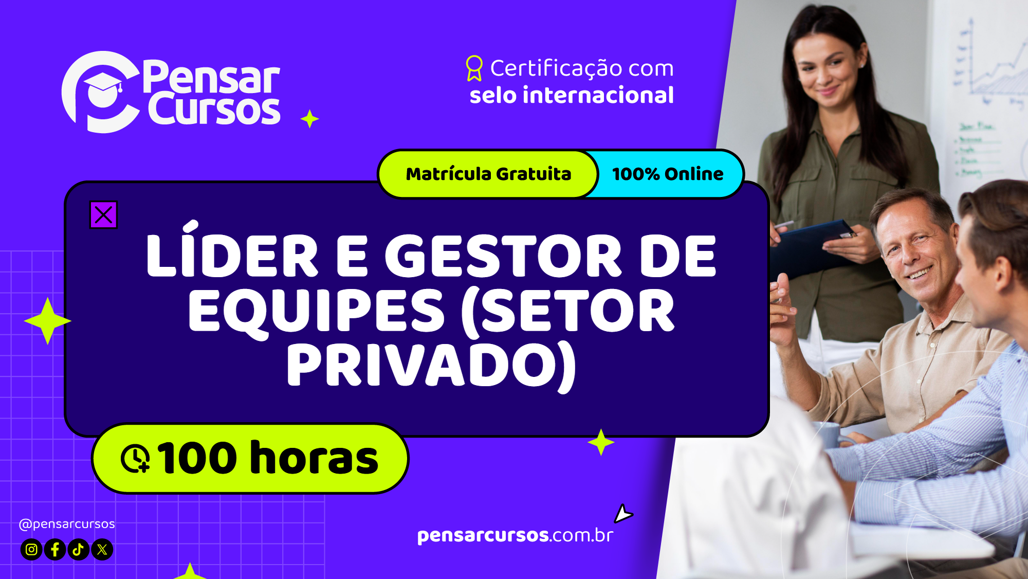 Líder e Gestor de Equipes (Setor Privado)
