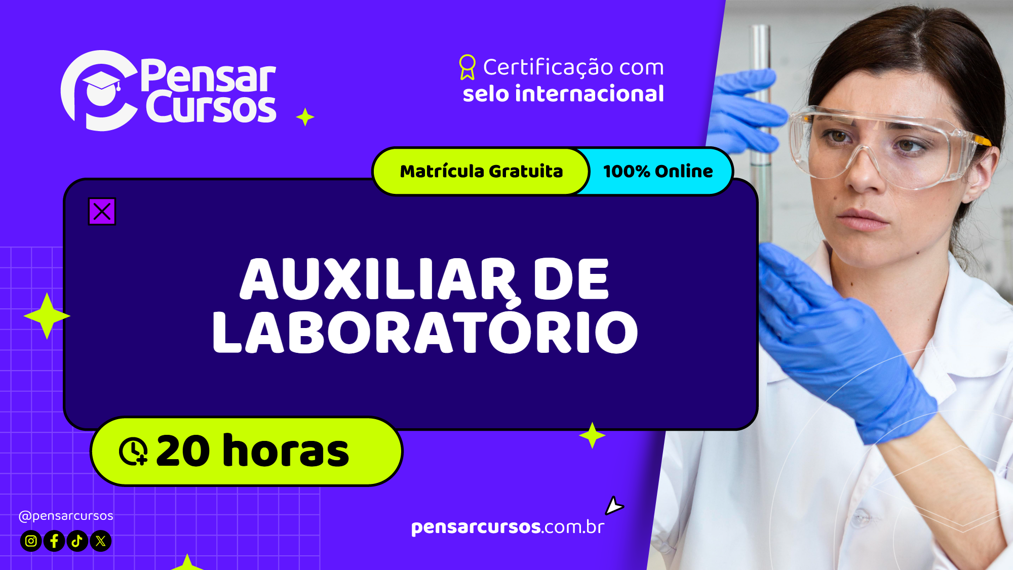Auxiliar de Laboratório
