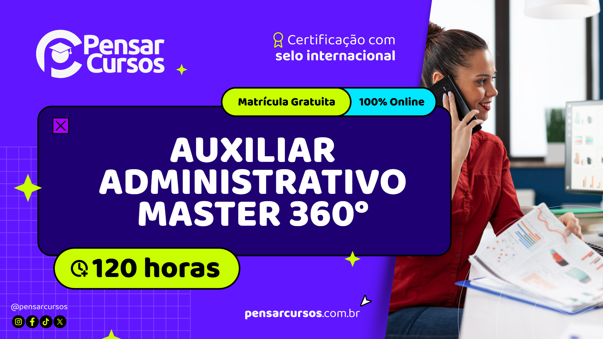 Auxiliar Administrativo Master 360°