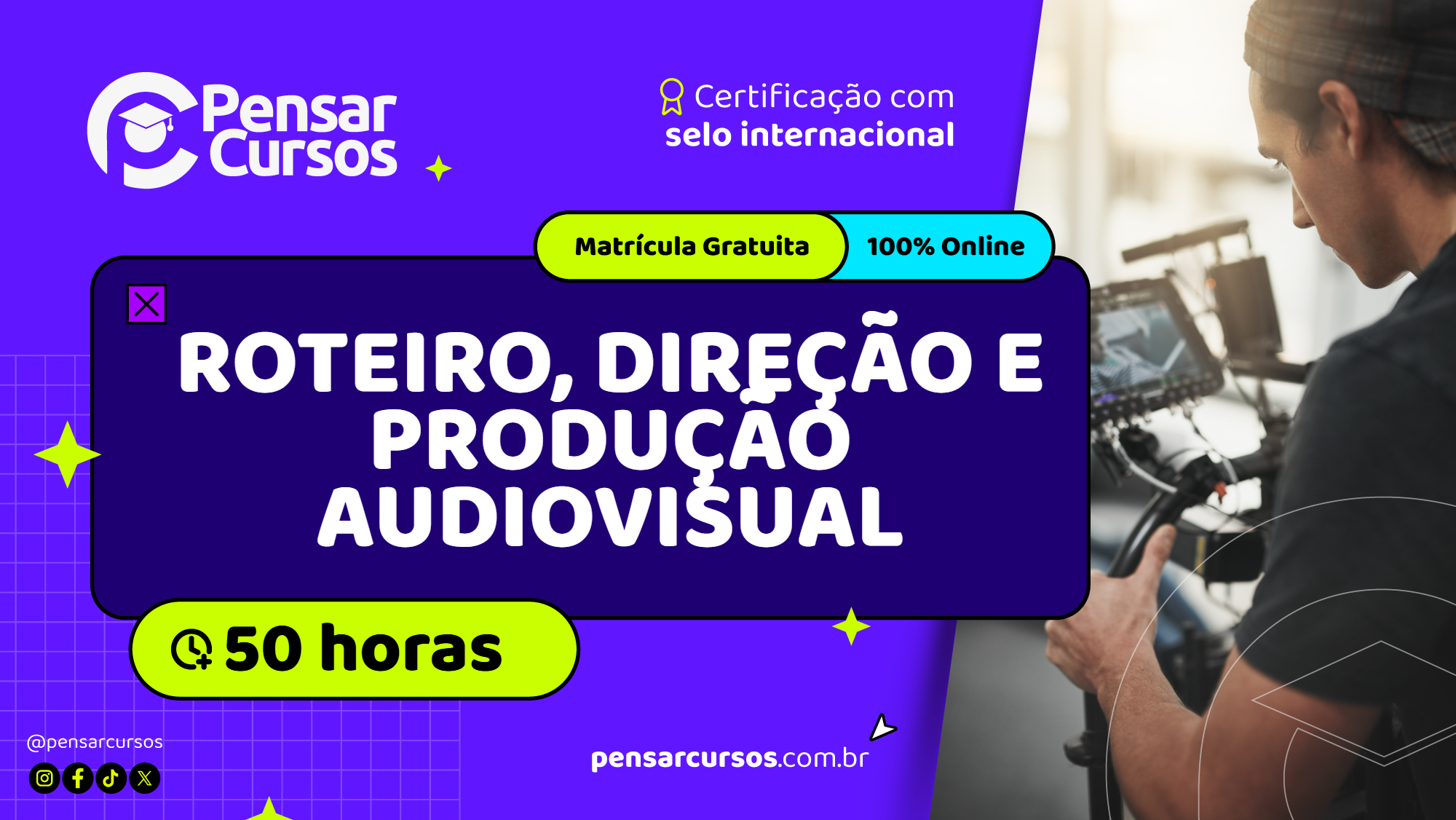 Roteiro, Direção e Produção Audiovisual