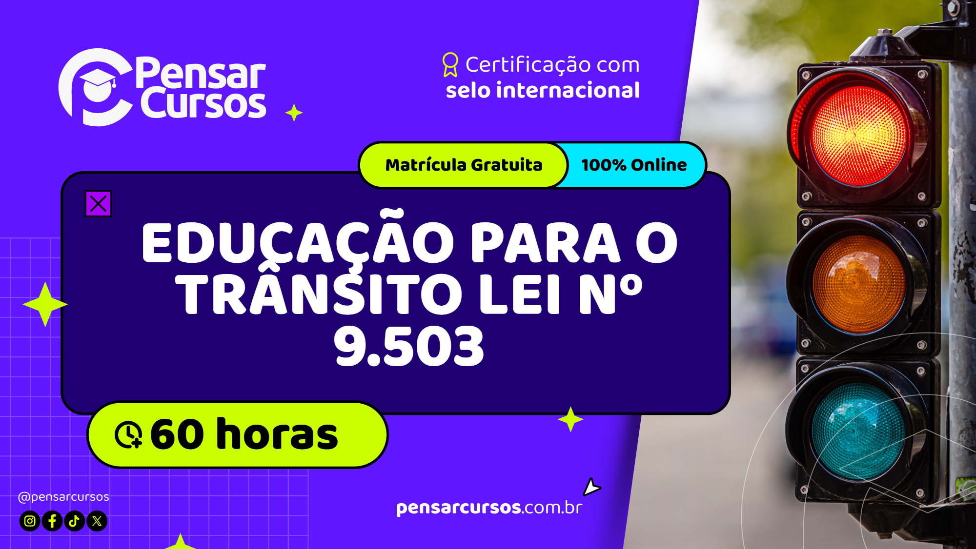 Educação para o trânsito Lei nº 9.503