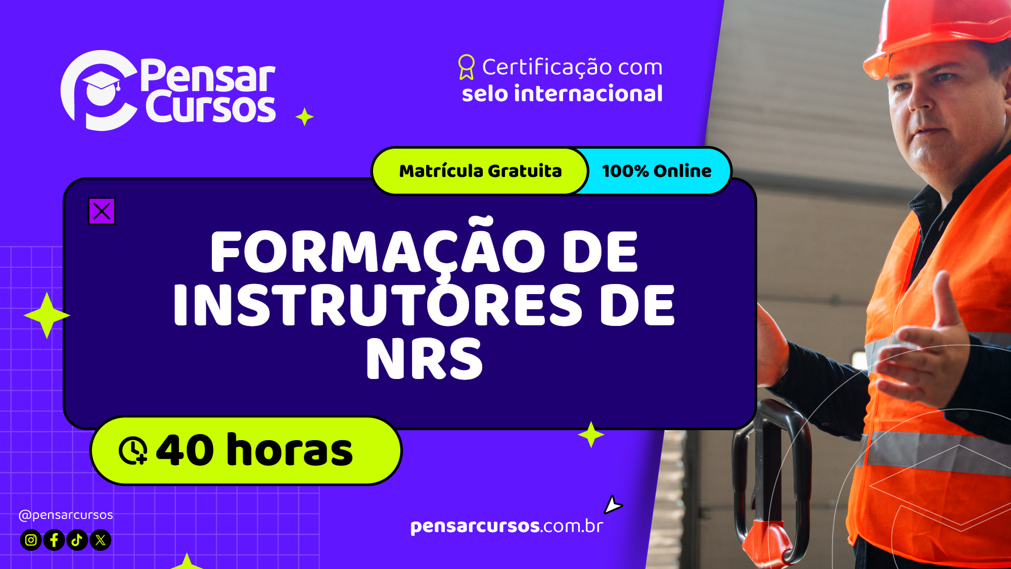 Formação de Instrutores das NRs