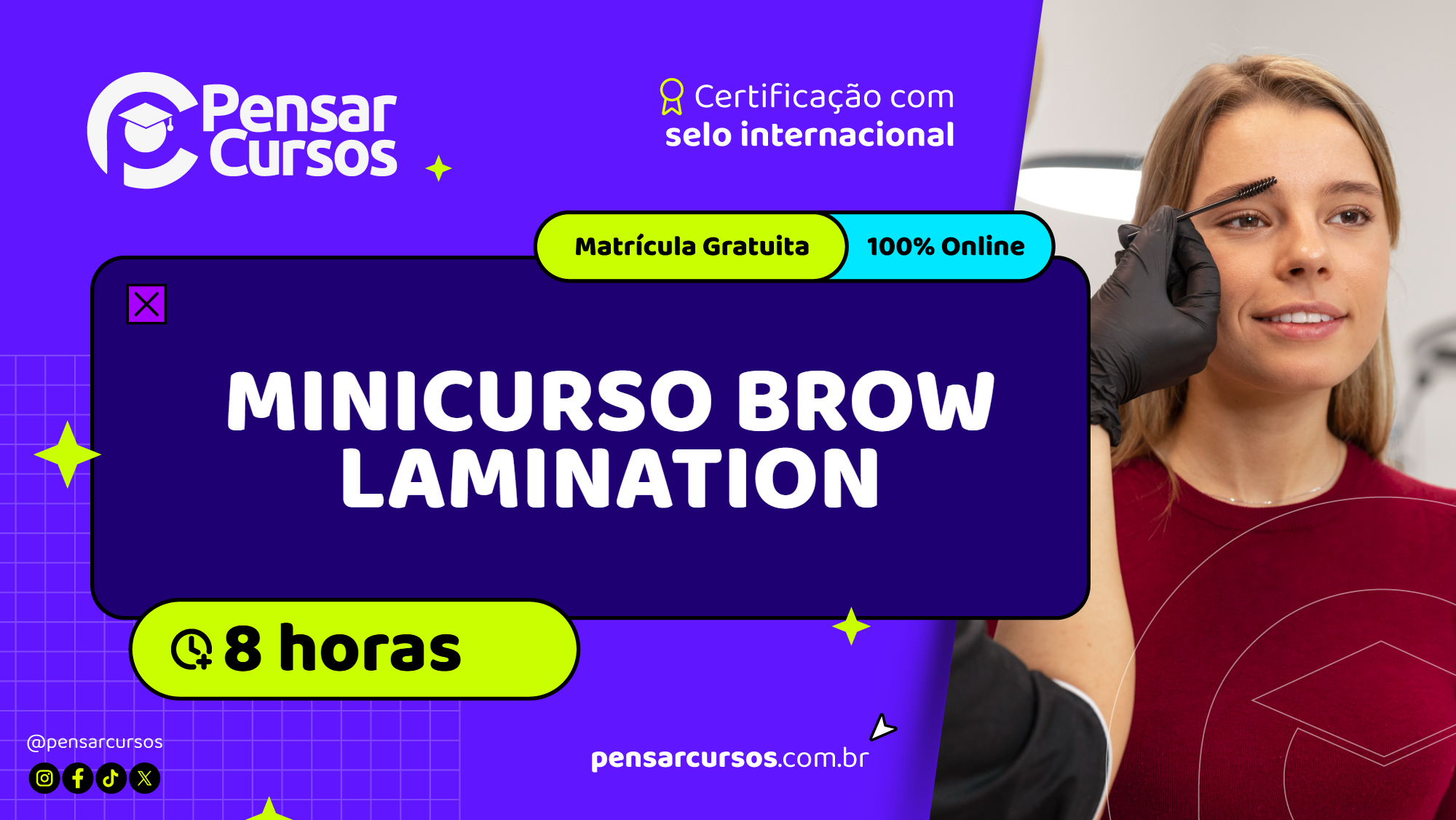 Minicurso Brow Lamination