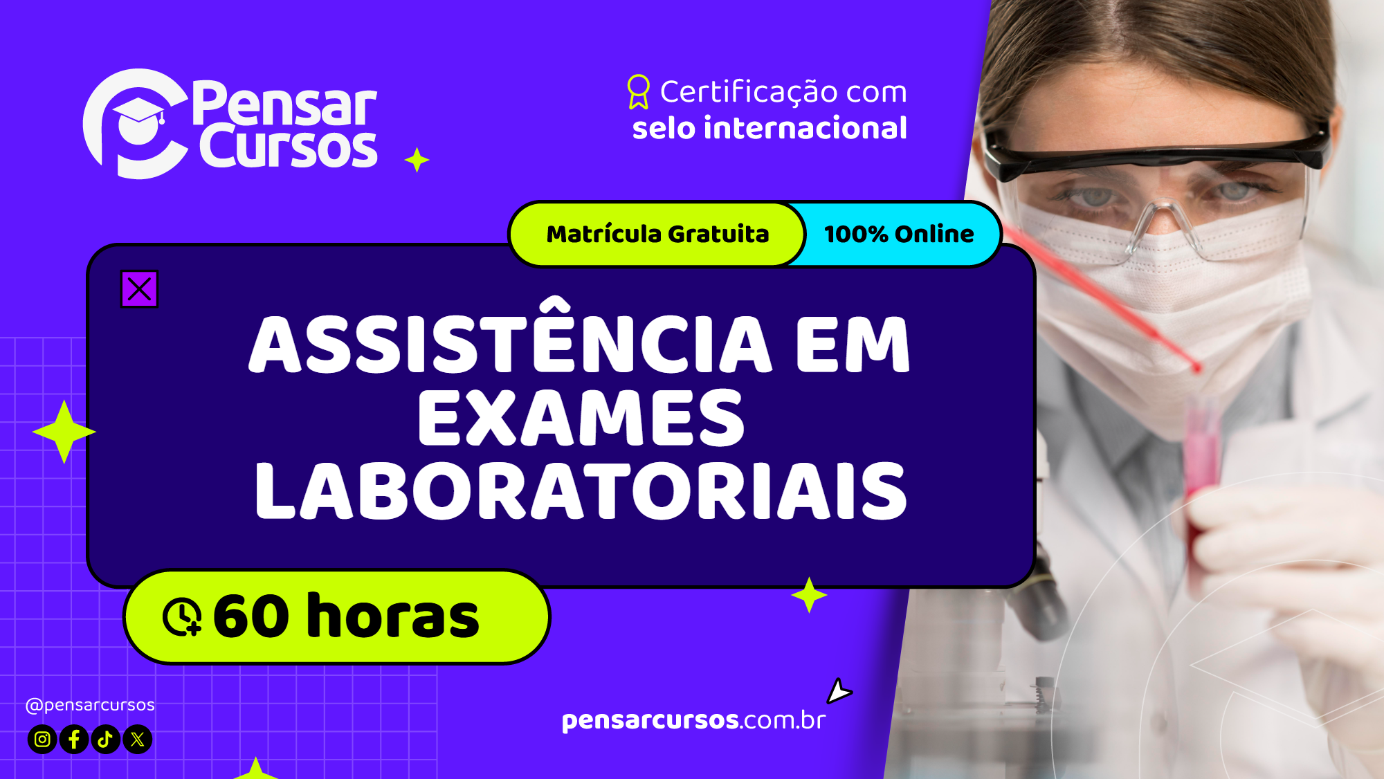 Assistência em Exames Laboratoriais