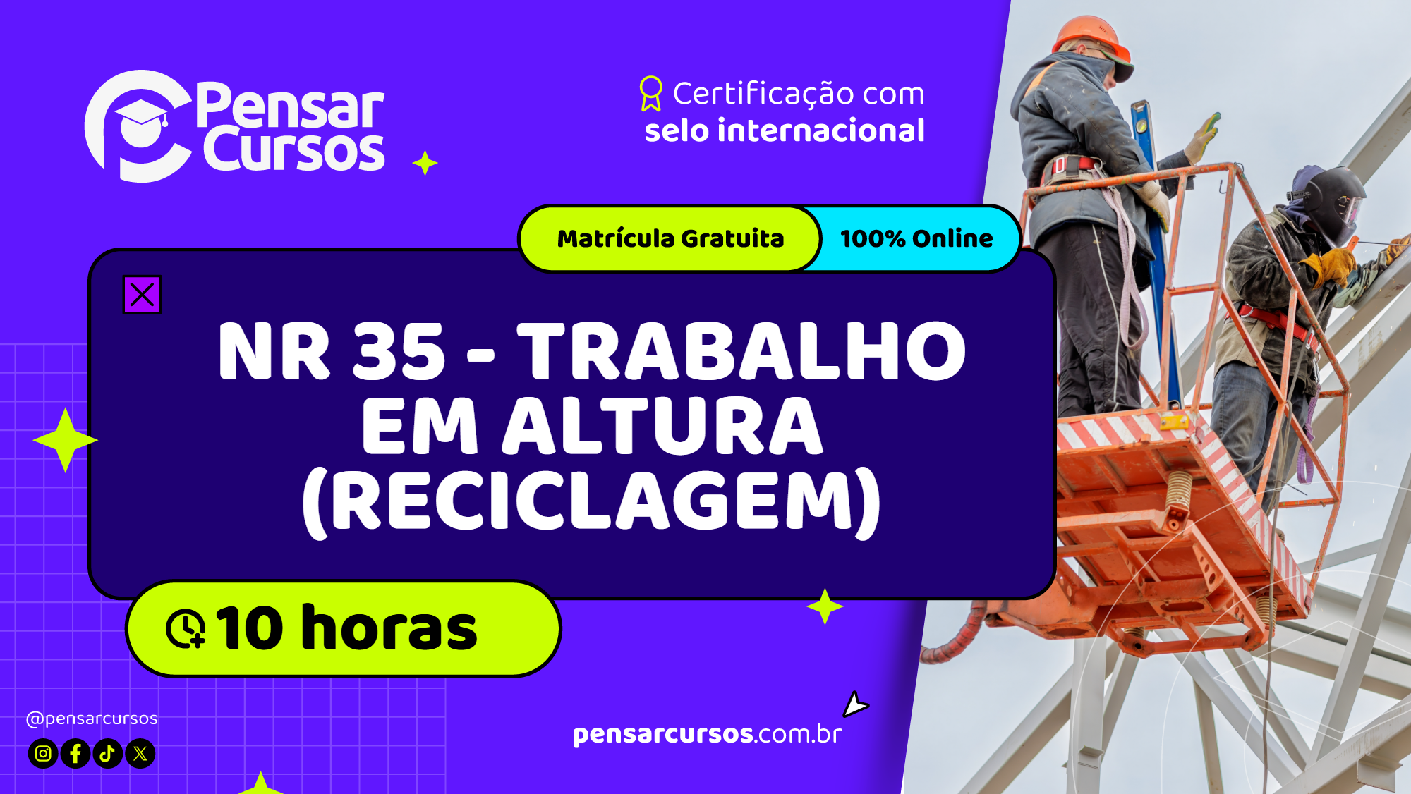NR 35 - Trabalho em Altura (Reciclagem)