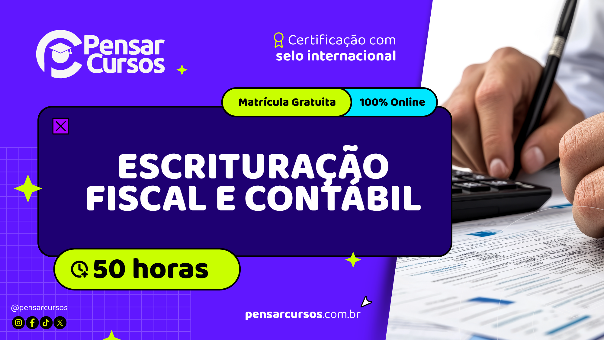 Escrituração Fiscal e Contábil