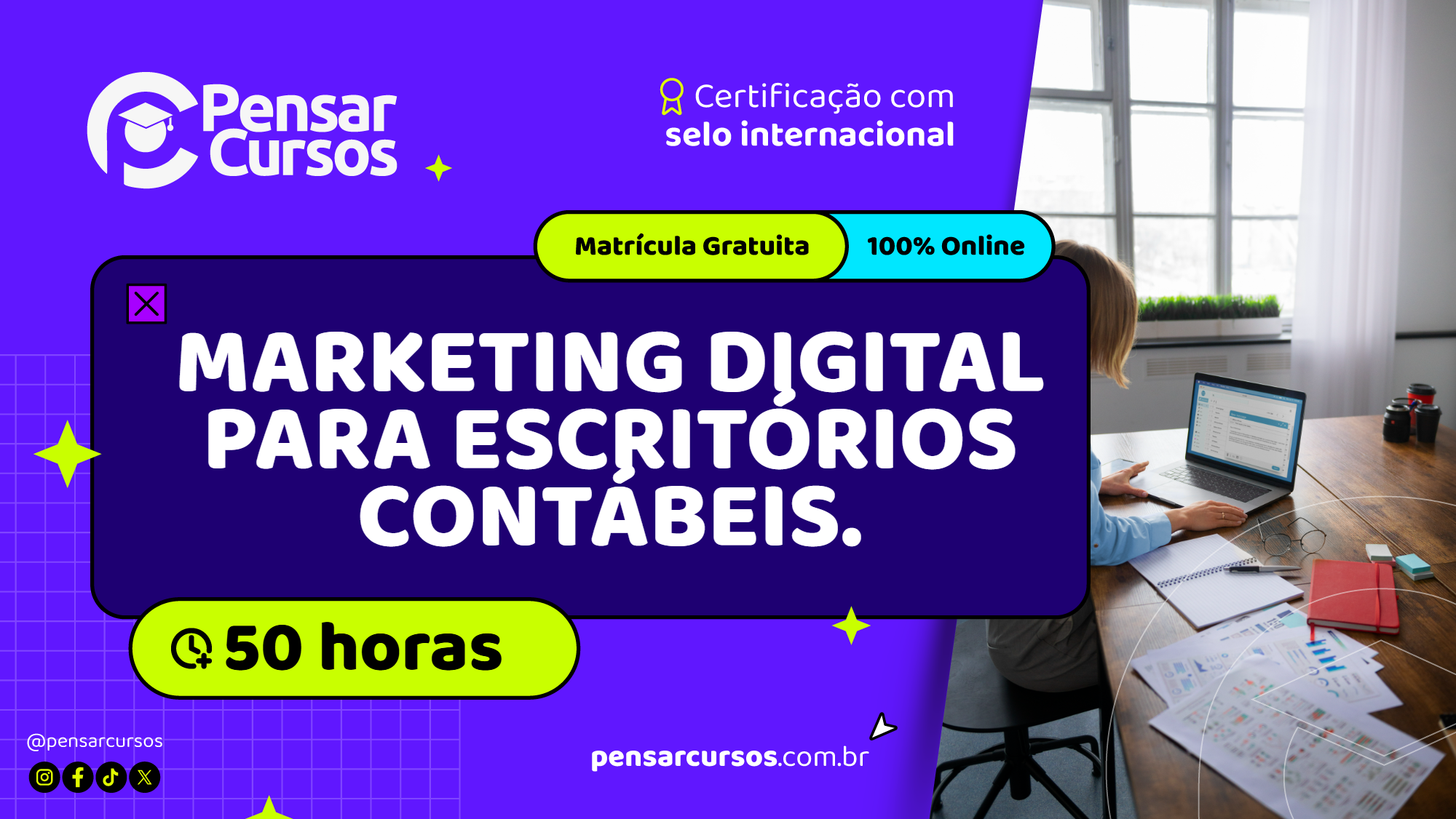 Marketing Digital para Escritórios Contábeis.