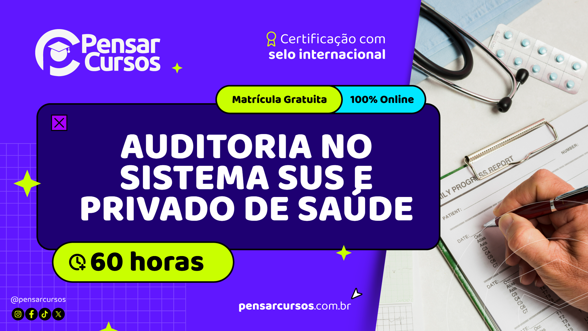 Auditoria no Sistema SUS e Privado de Saúde