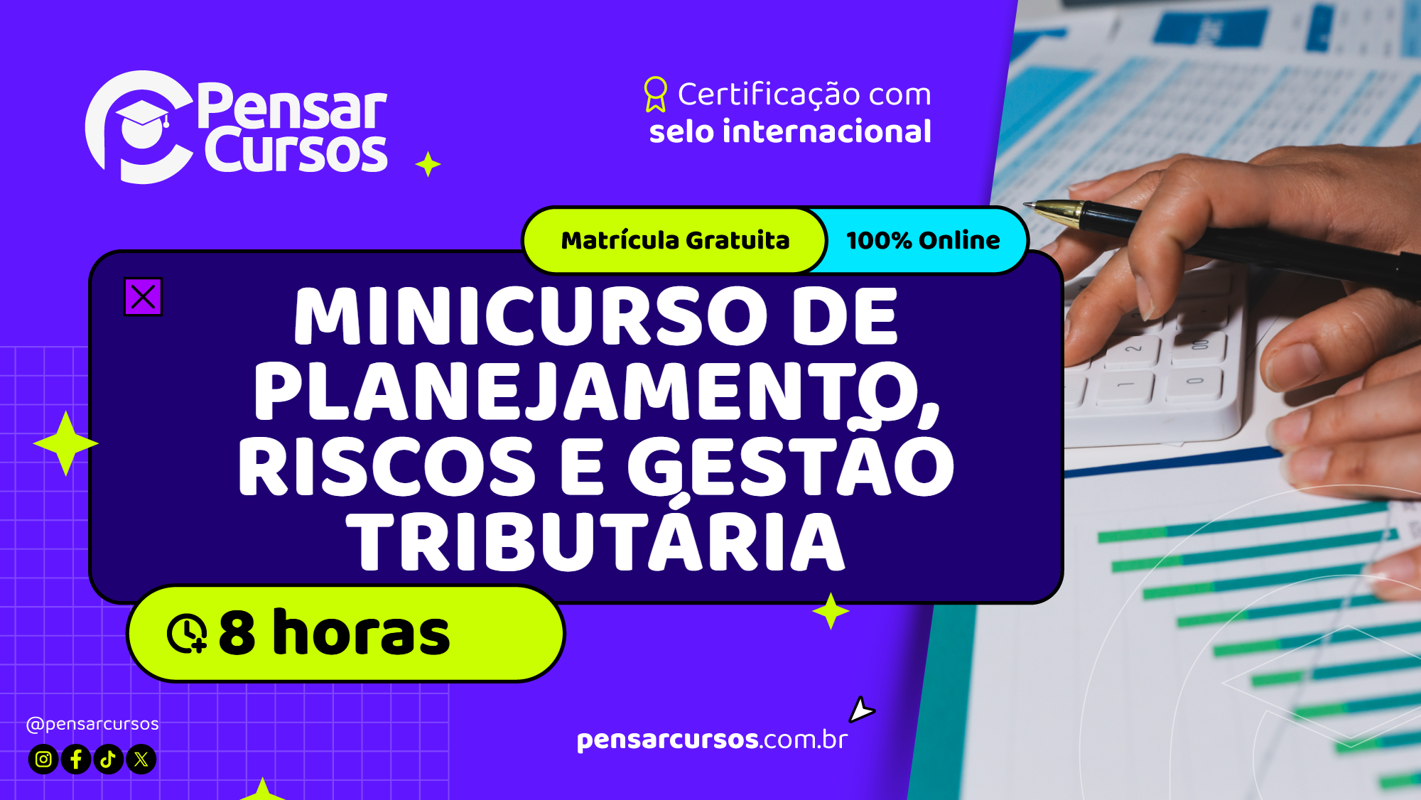 Minicurso de Planejamento, Riscos e Gestão Tributária