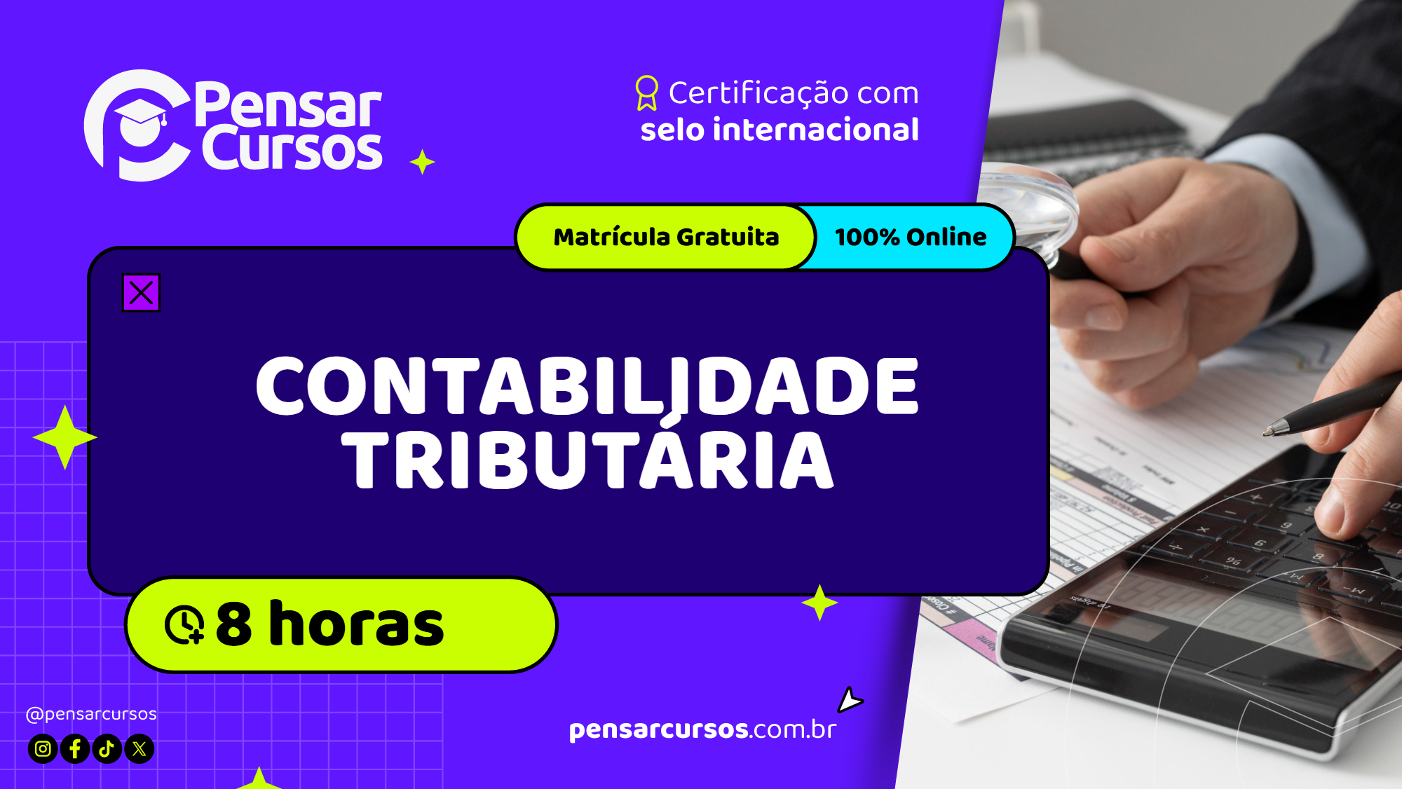 Minicurso de Contabilidade Tributária