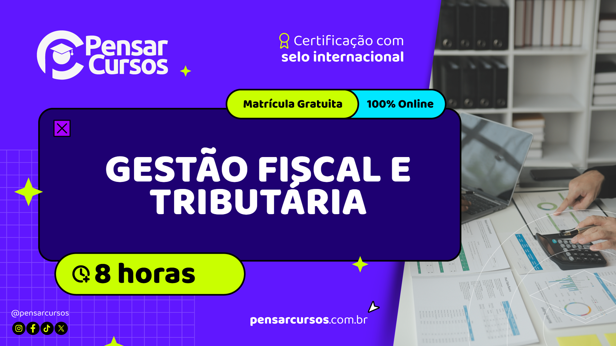 Minicurso Gestão Fiscal e Tributária