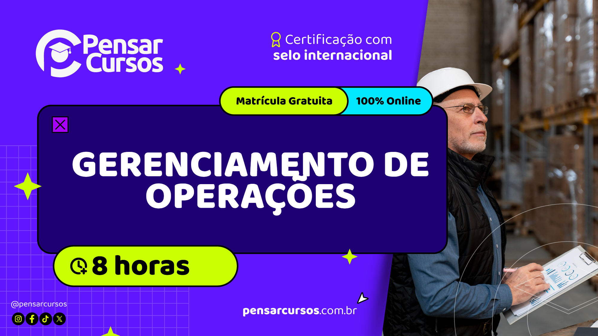 Minicurso Gerenciamento de Operações