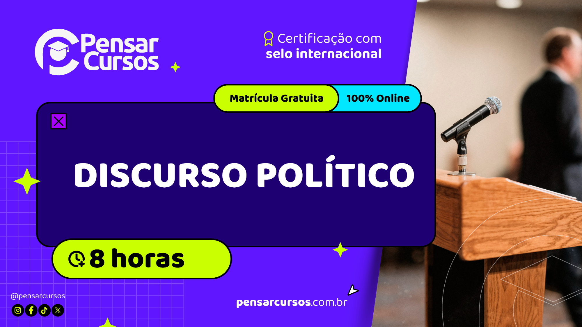 Minicurso Discurso Político