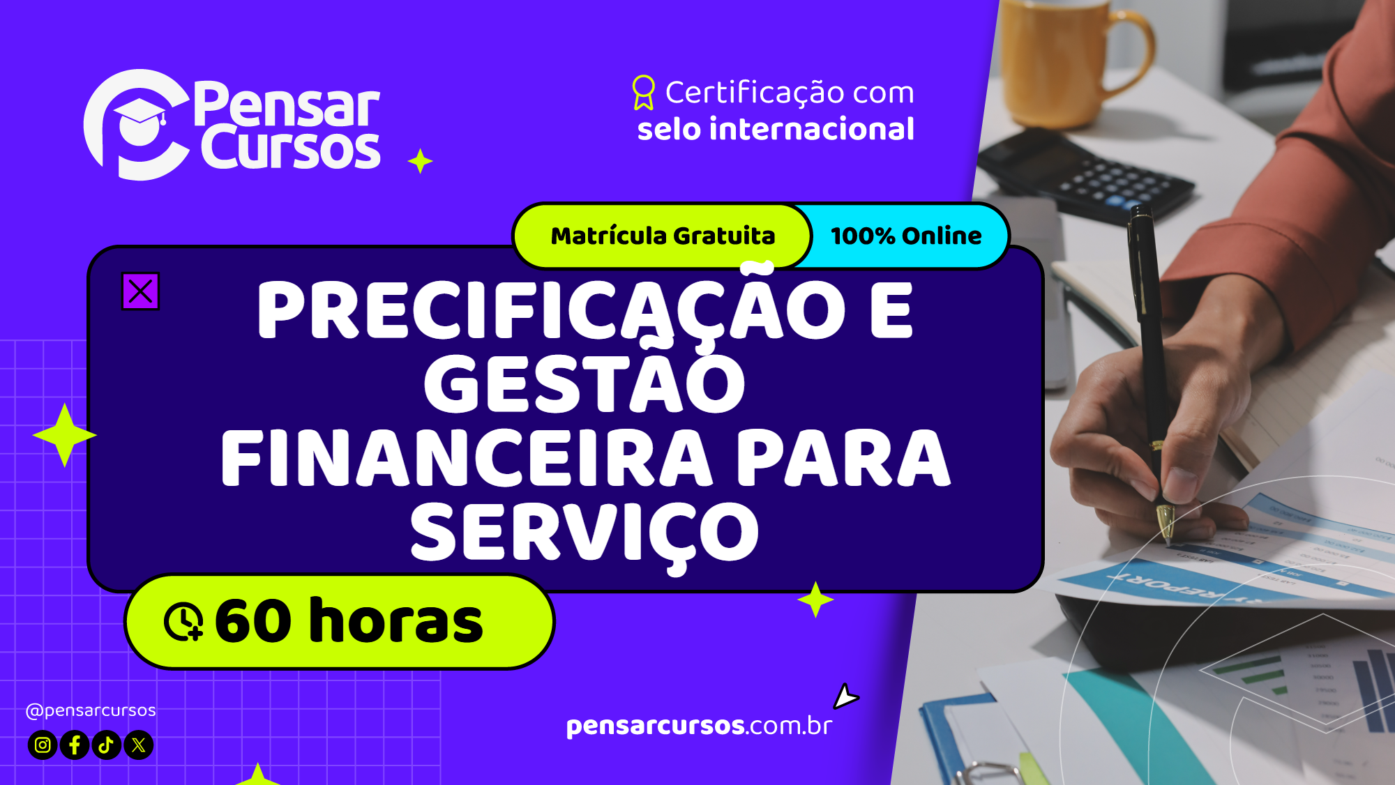 Precificação e Gestão Financeira para Serviço