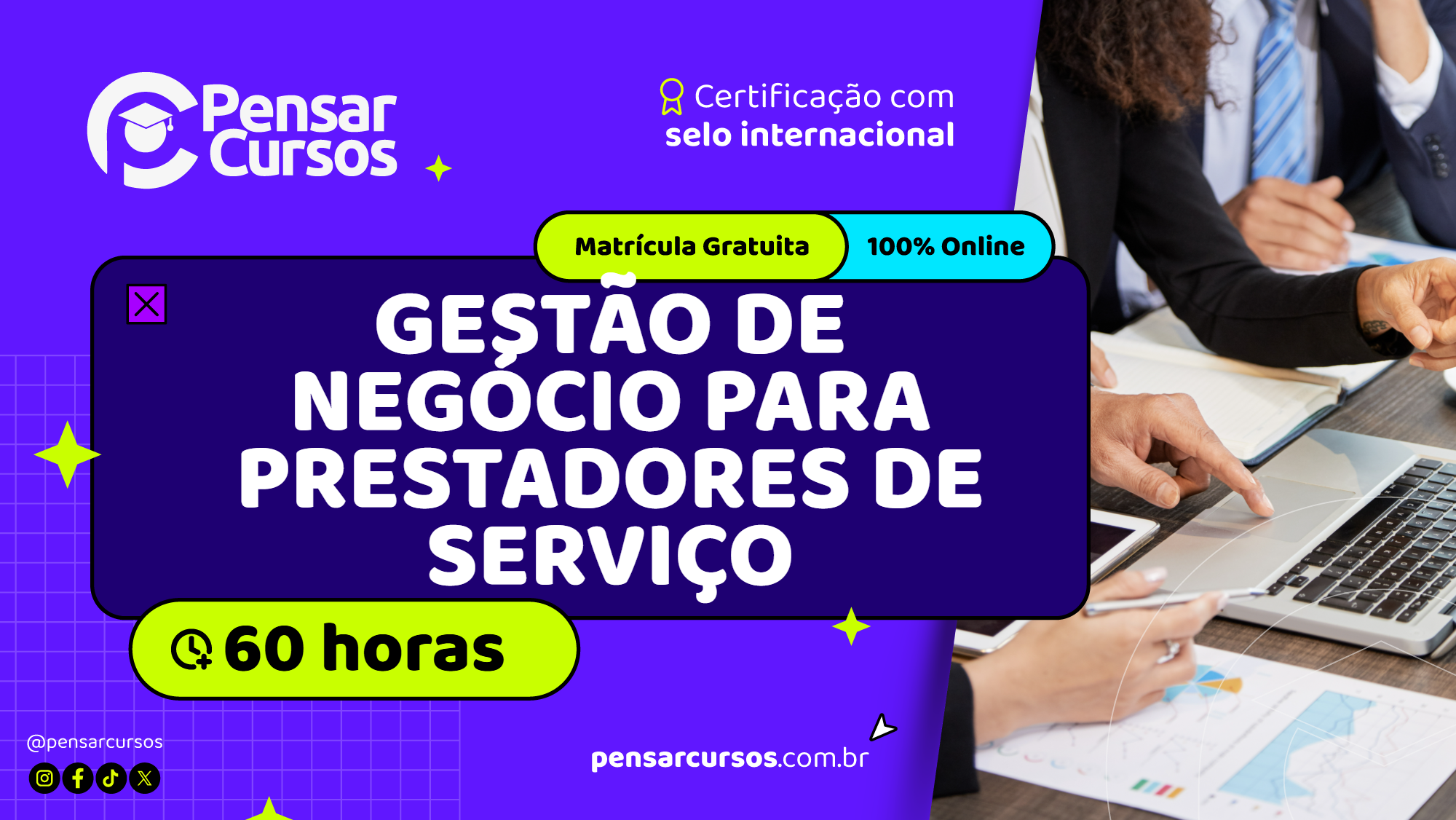Gestão de Negócio para Prestadores de Serviço