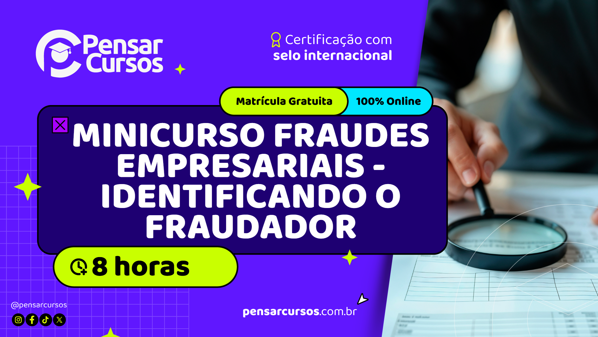 Minicurso Fraudes Empresariais - Identificando o Fraudador