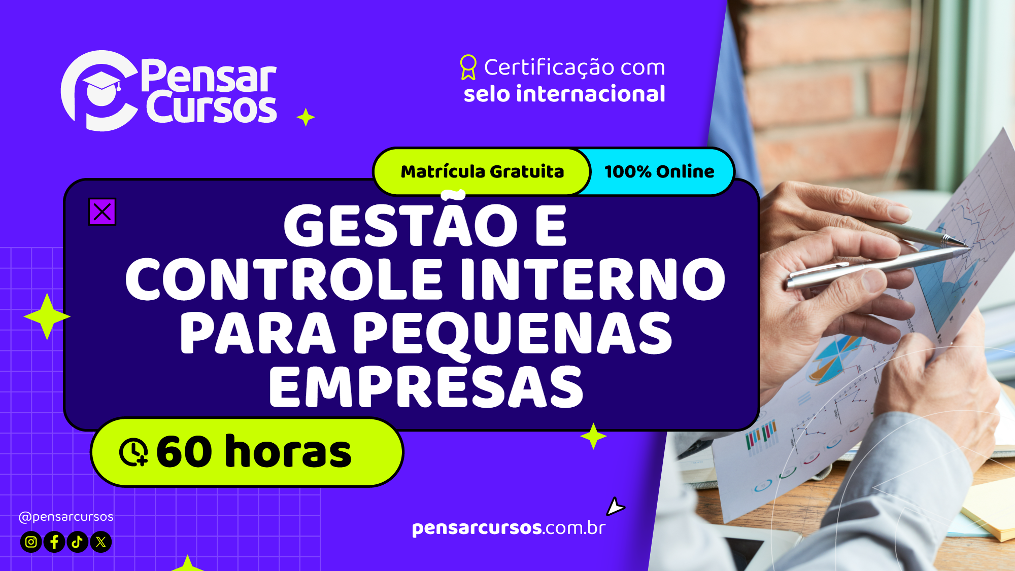 Gestão e Controle Interno para Pequenas Empresas