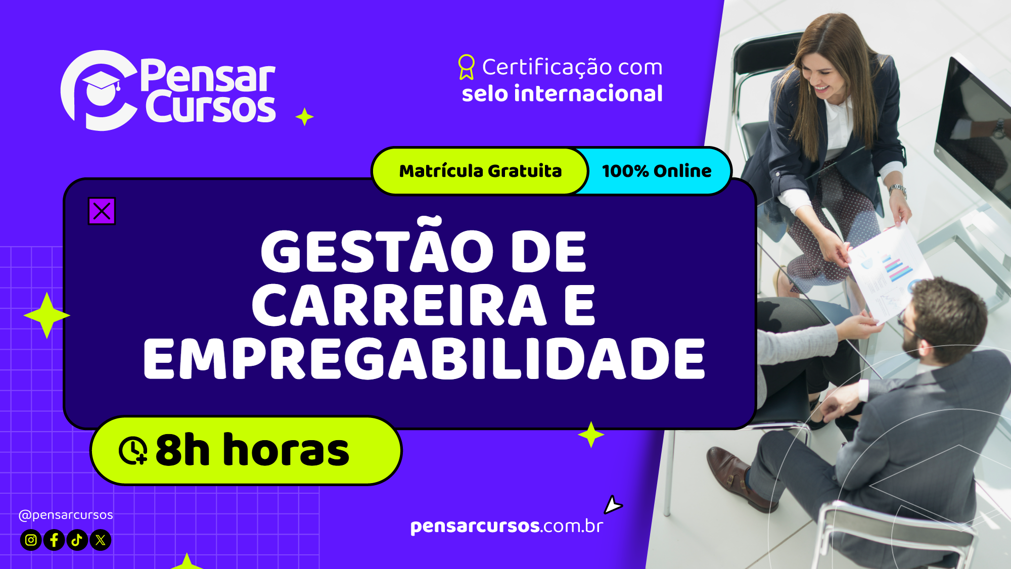 Minicurso Gestão de Carreira e Empregabilidade