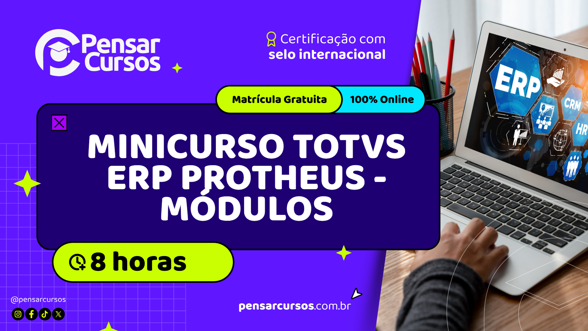 Minicurso TOTVS ERP PROTHEUS - Módulos