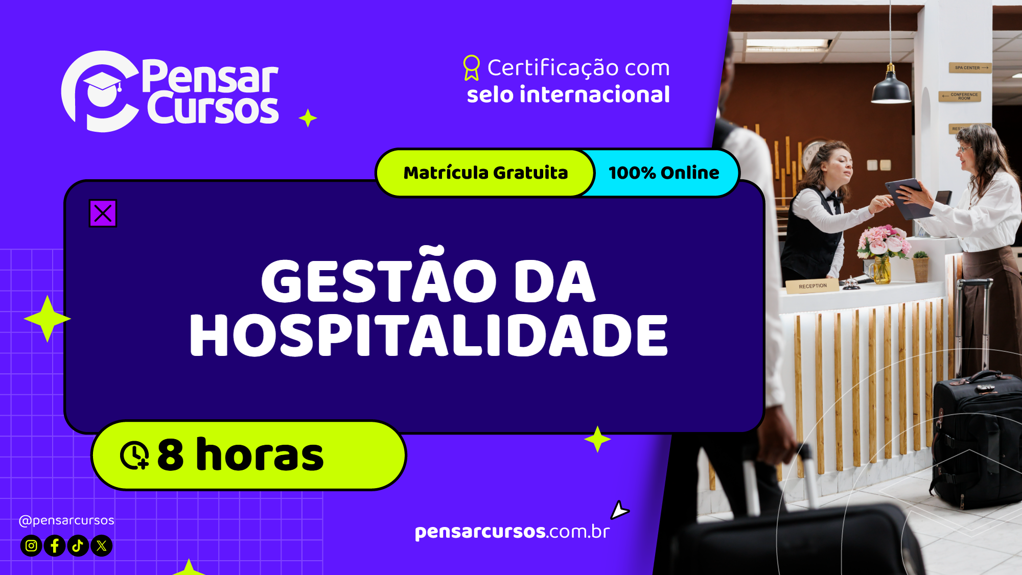 Minicurso Gestão da Hospitalidade