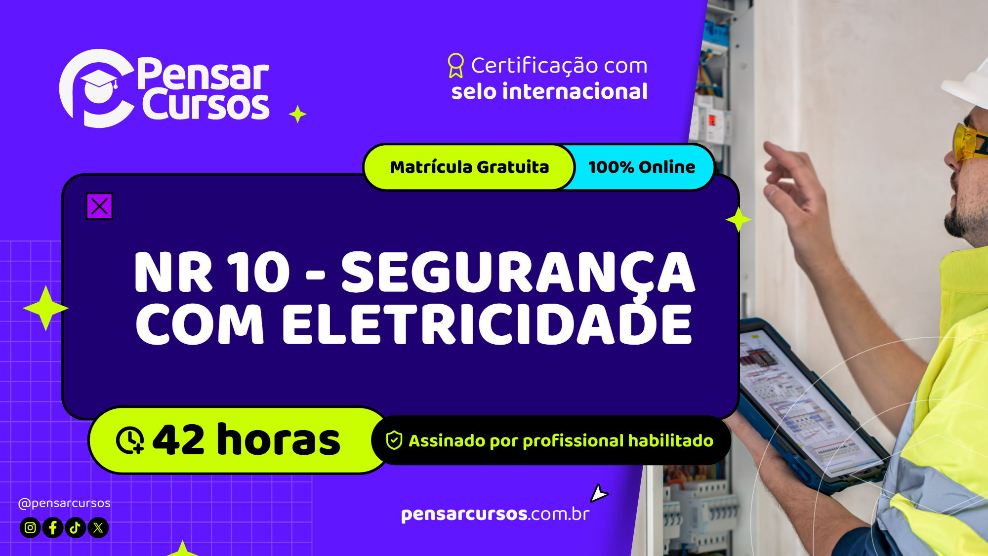 NR 10 - Segurança com Eletricidade