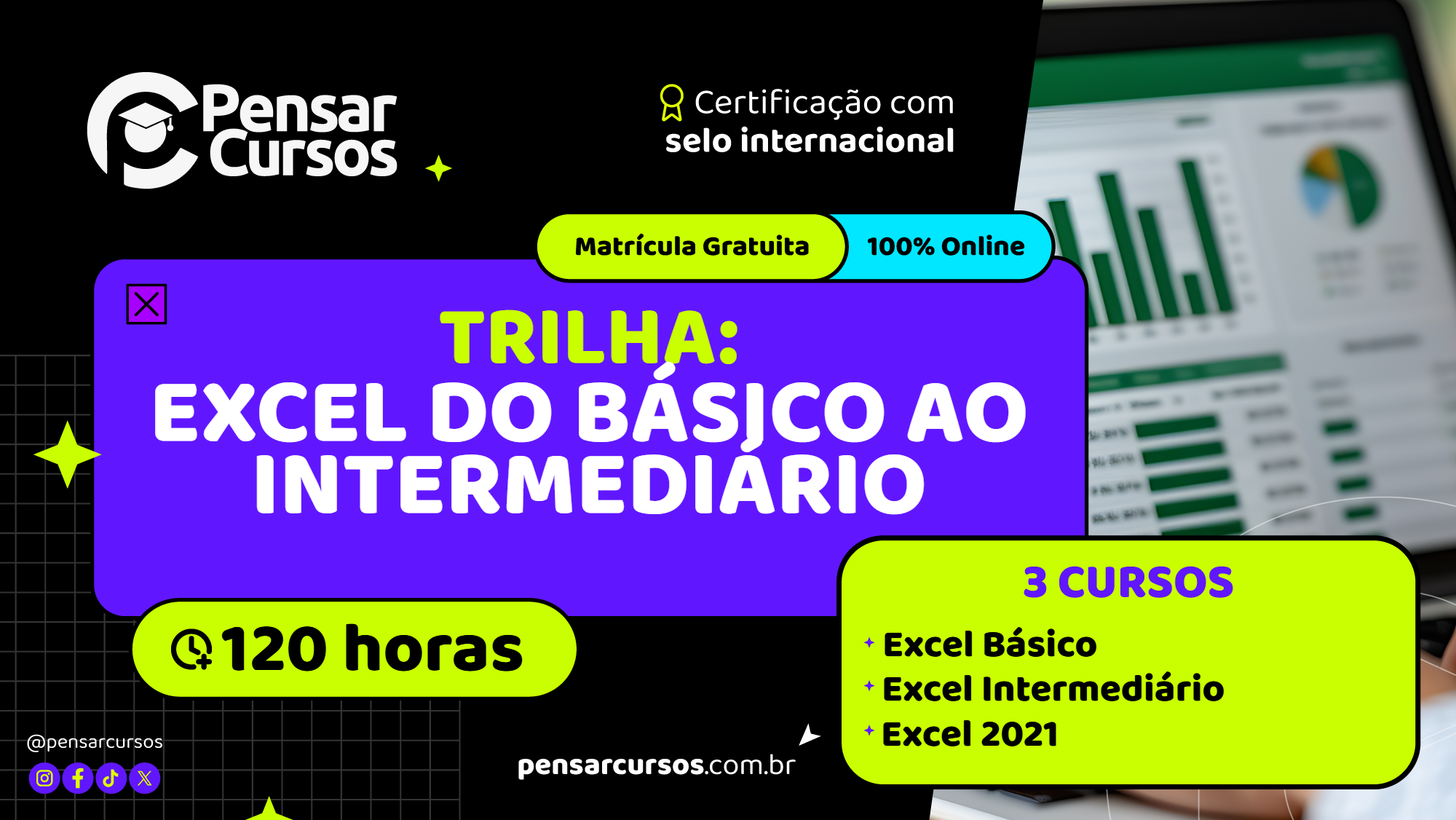 Trilha Excel do Básico ao Intermediário