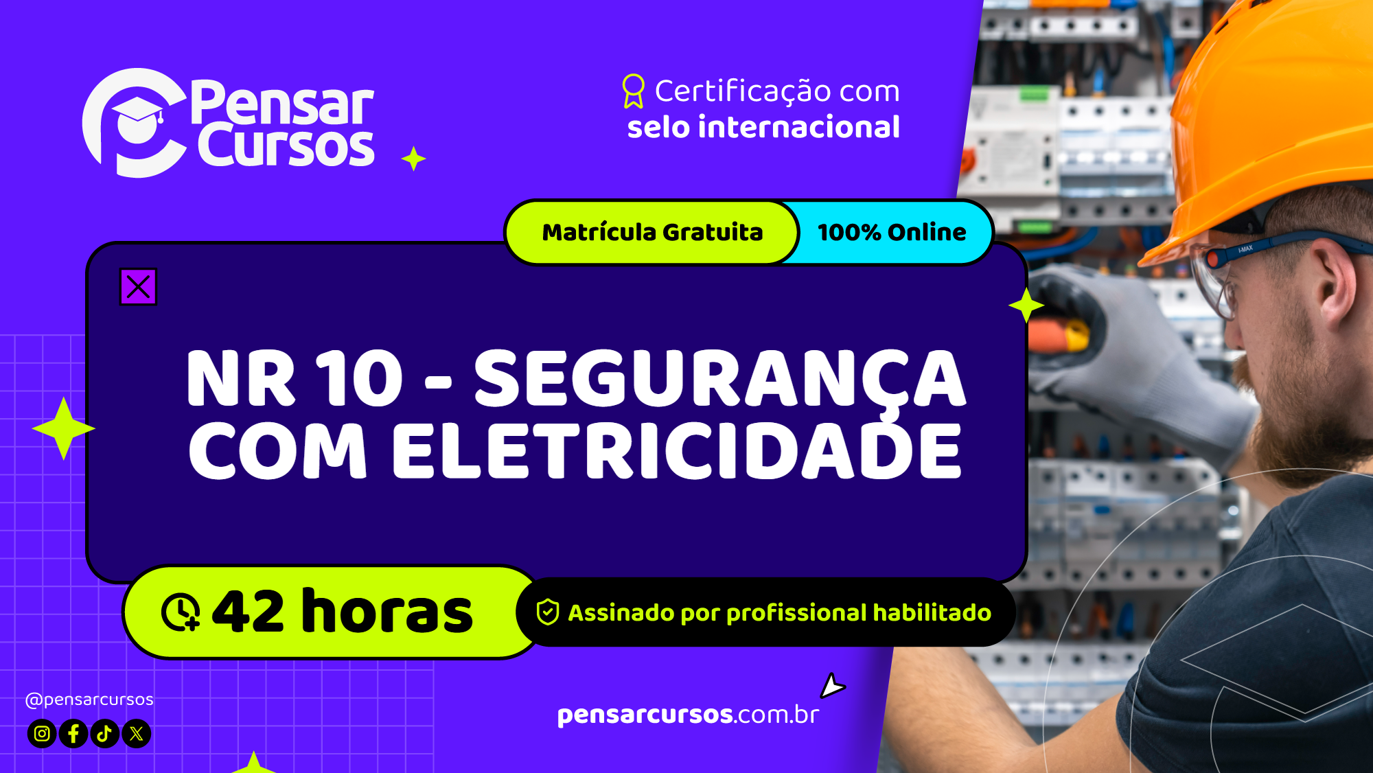 NR 10 - Segurança com Eletricidade