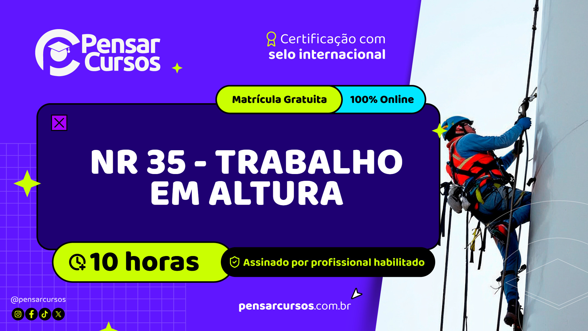 NR 35 - Trabalho em Altura