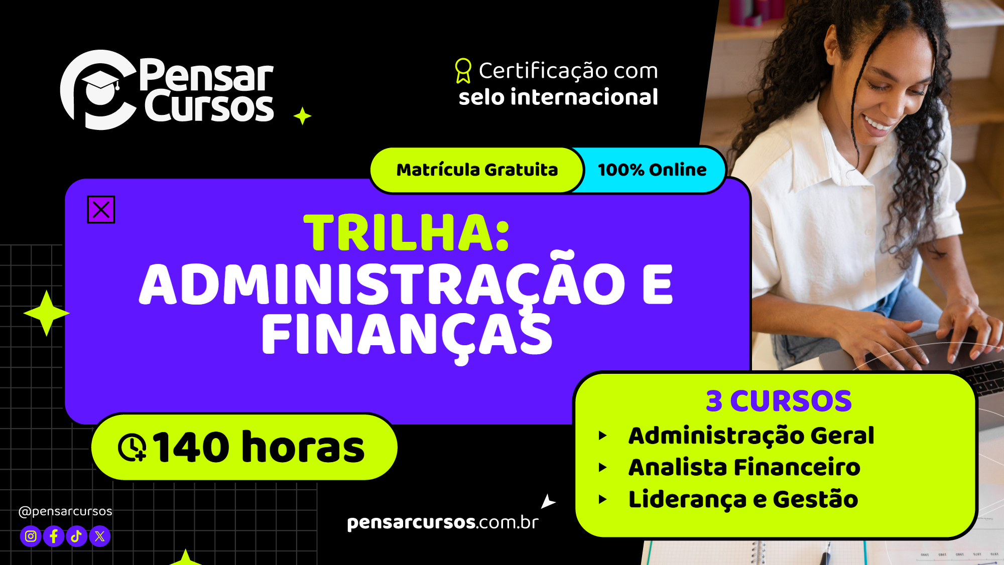 Trilha Administração e Finanças
