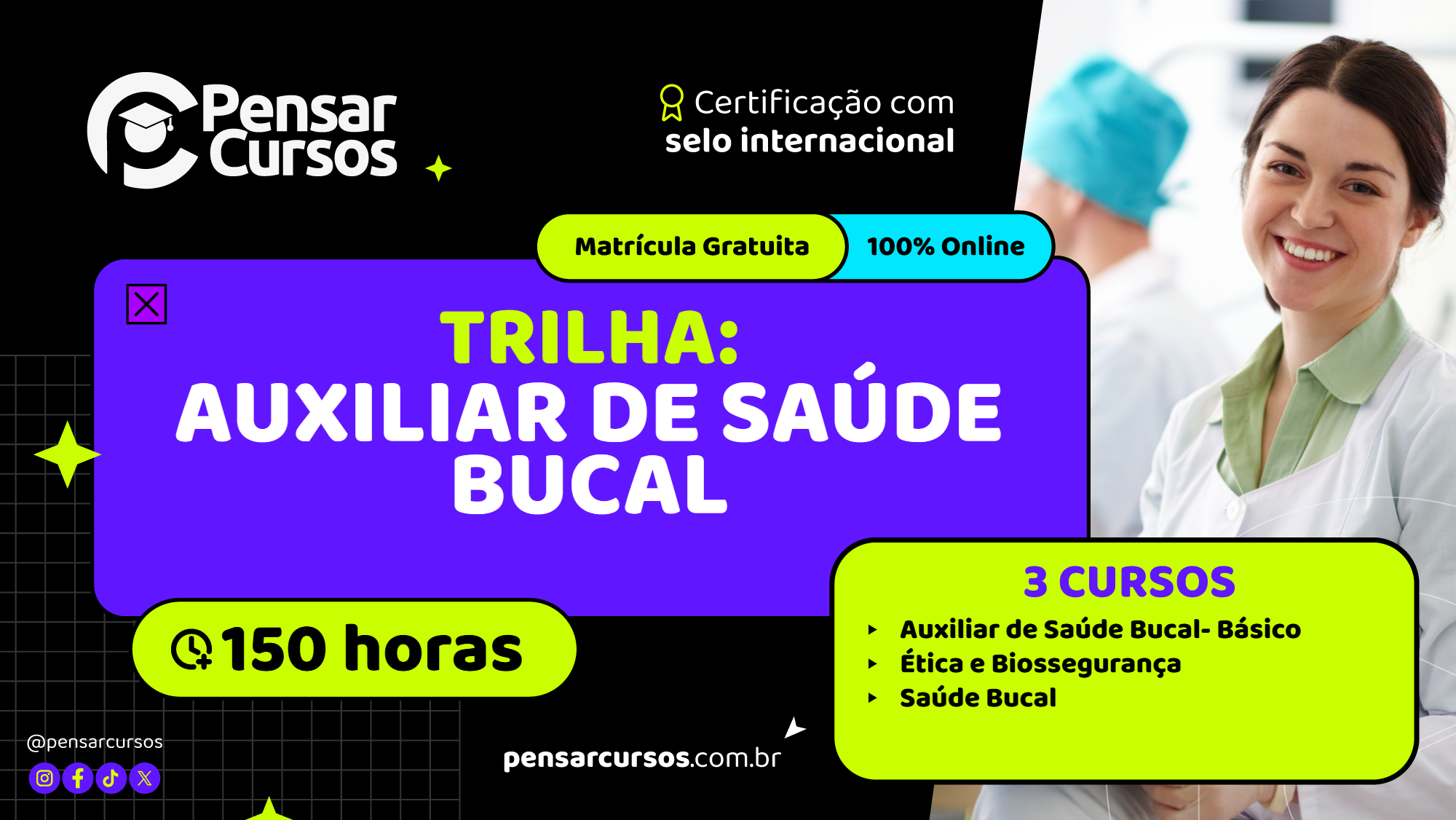 Trilha Auxiliar de Saúde Bucal