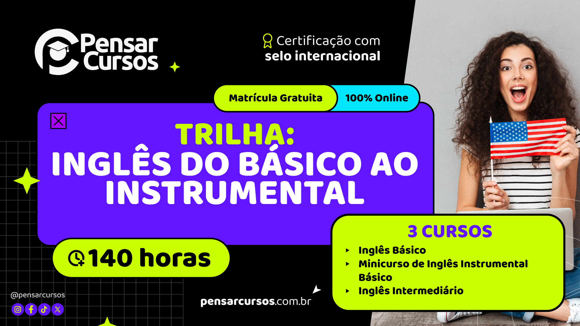 Trilha Inglês do Básico ao Instrumental