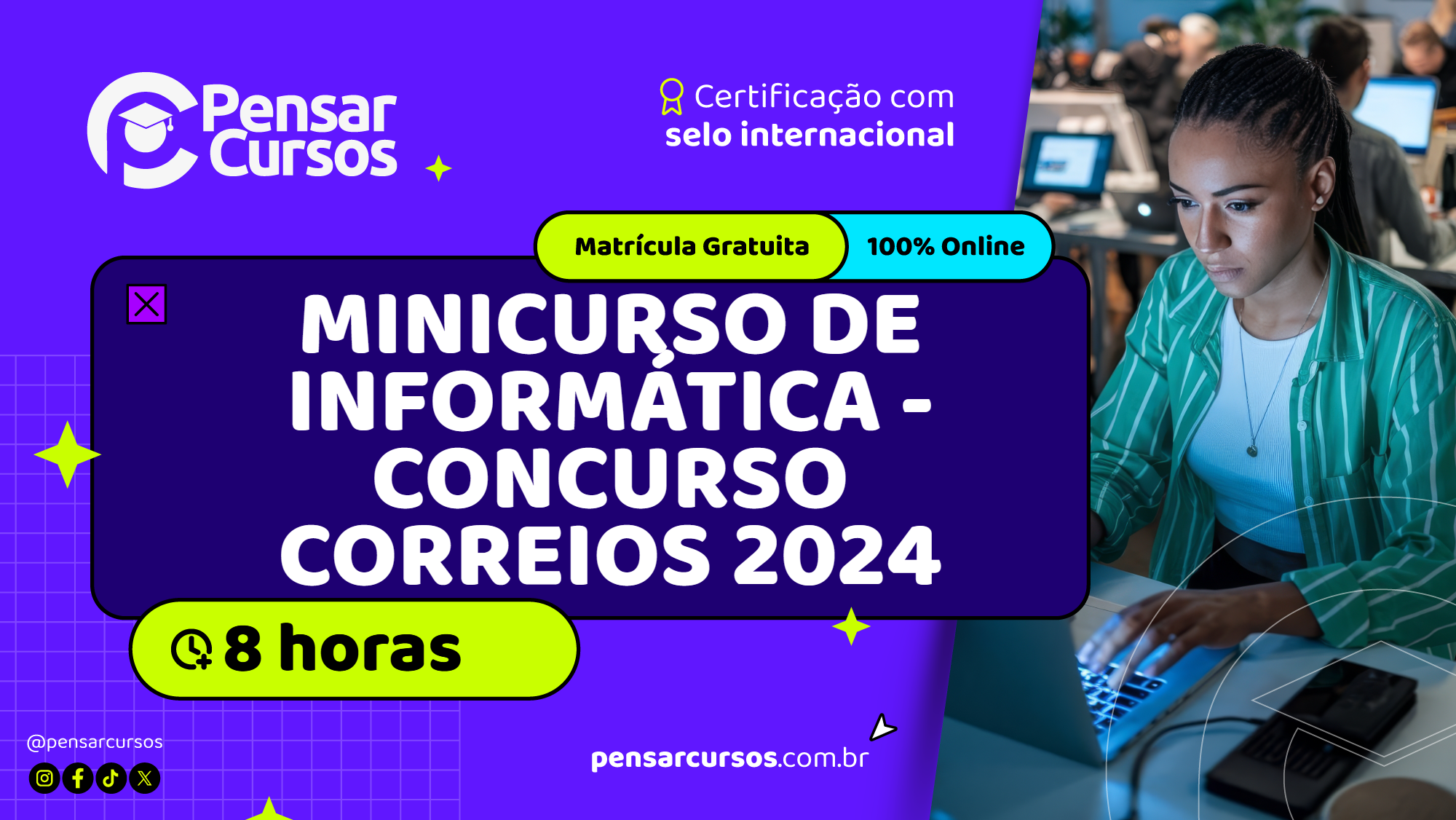 Minicurso de Informática  - Concurso Correios 2024