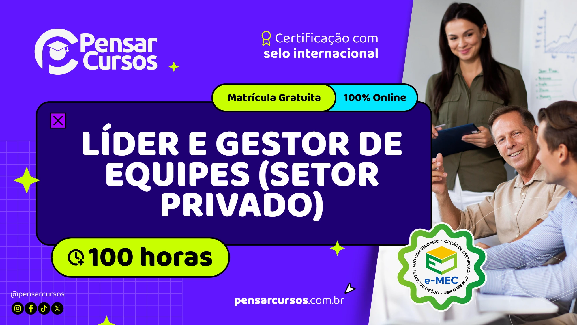 Líder e Gestor de Equipes (Setor Privado)