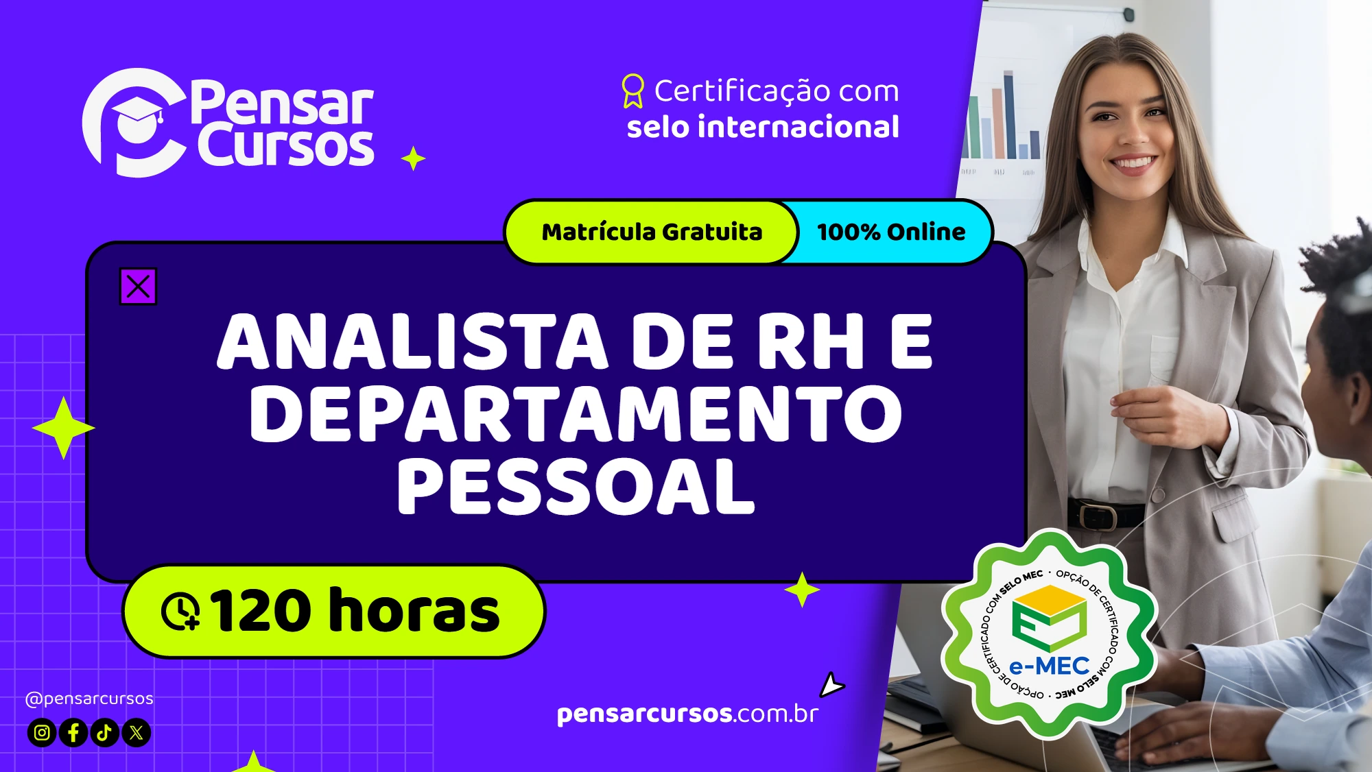 Analista de RH e Departamento Pessoal