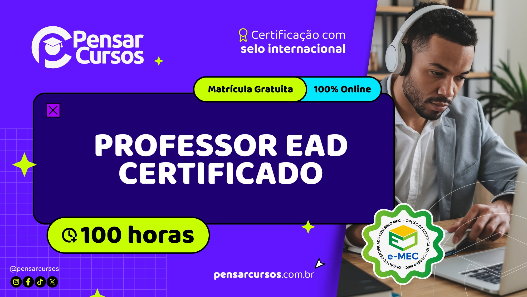 Professor EAD Certificado