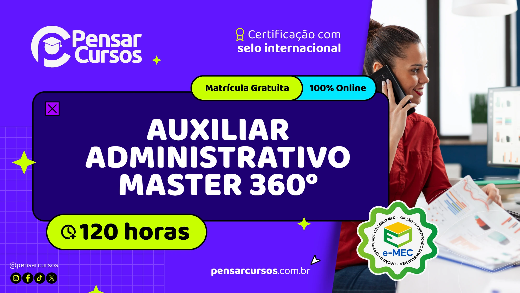 Auxiliar Administrativo Master 360°