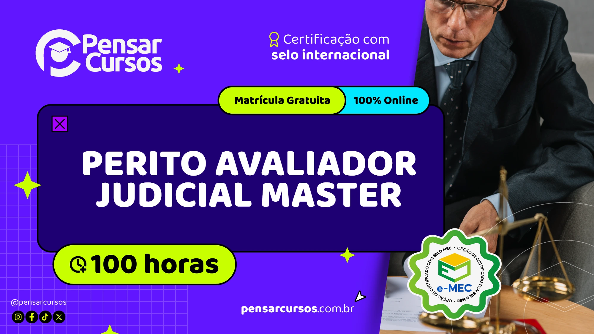Perito Avaliador Judicial Master