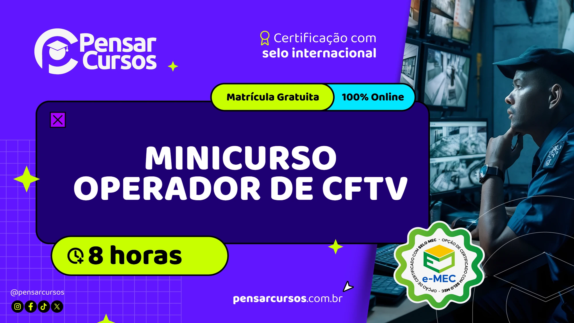 Minicurso Operador de CFTV