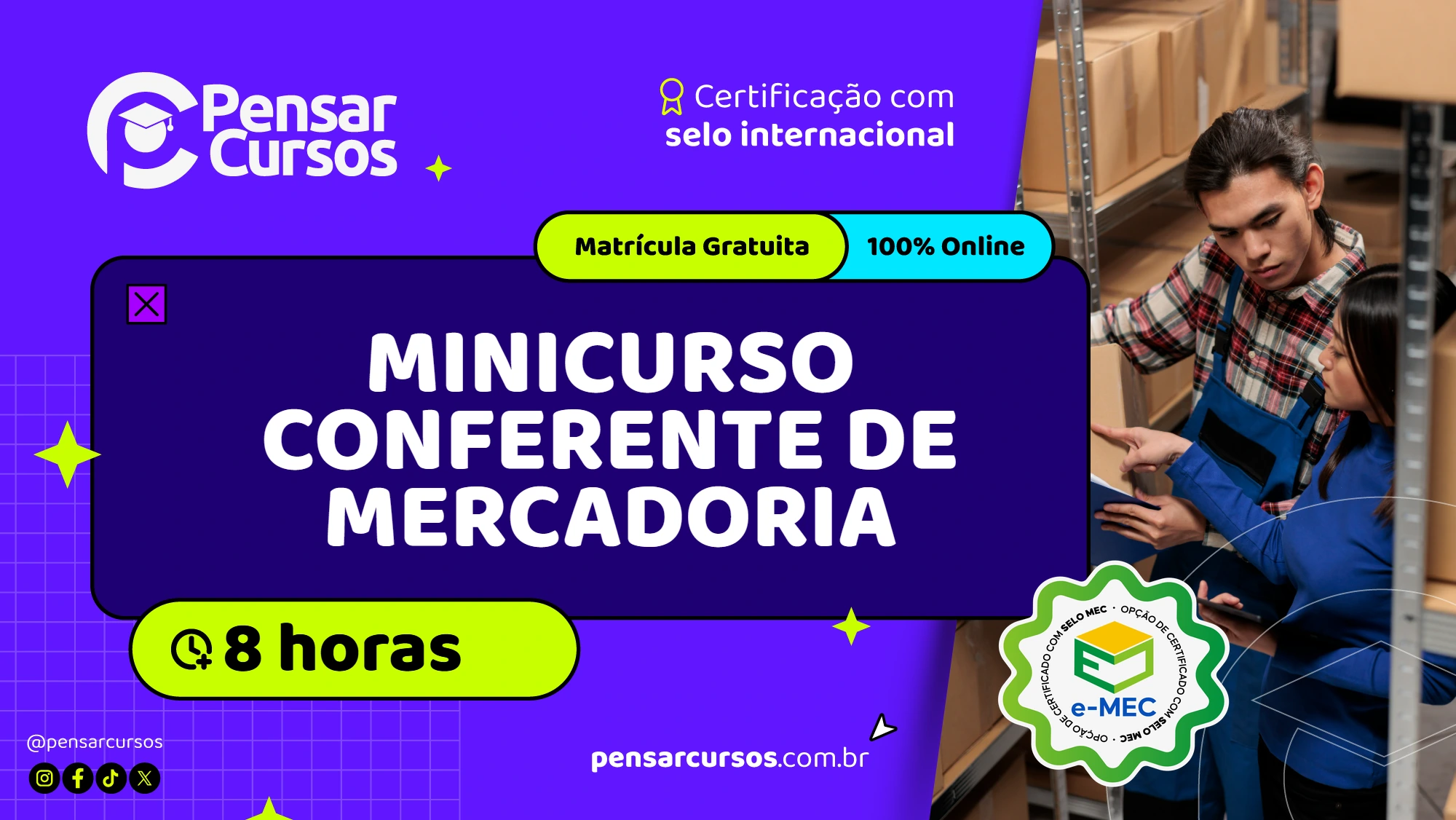 Minicurso Conferente de Mercadoria