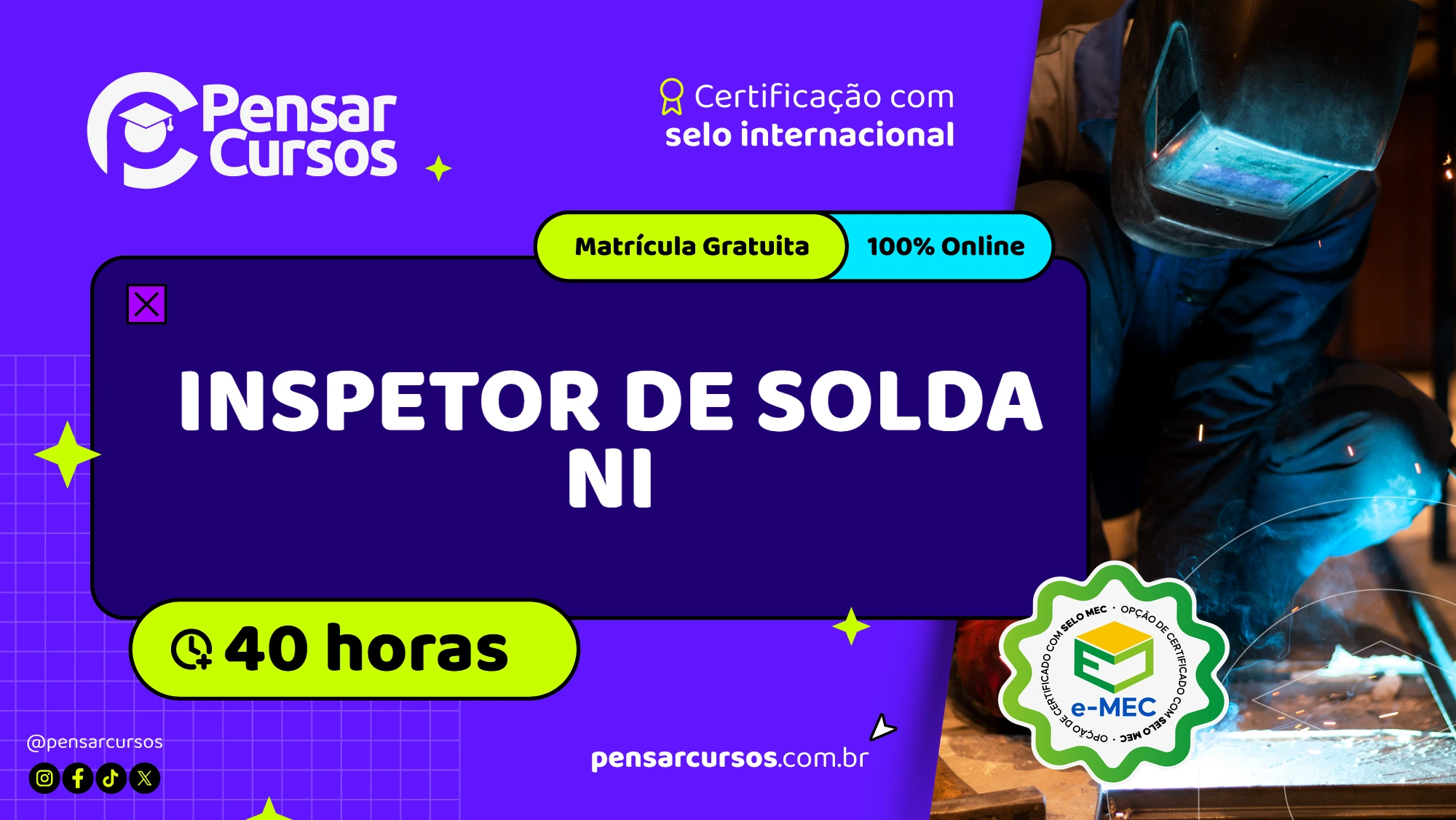 Inspetor de Solda NI