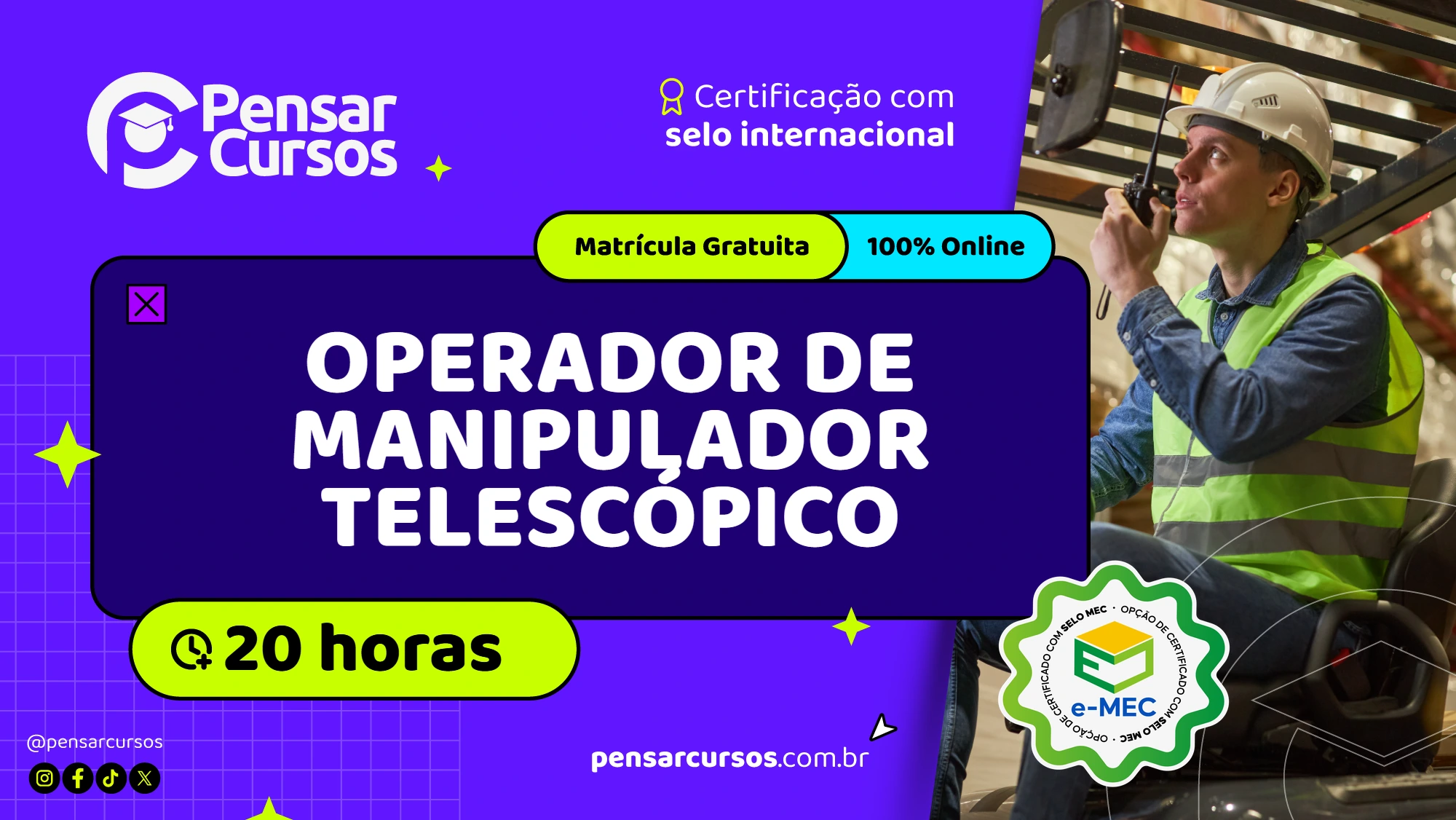 Operador de Manipulador Telescópico