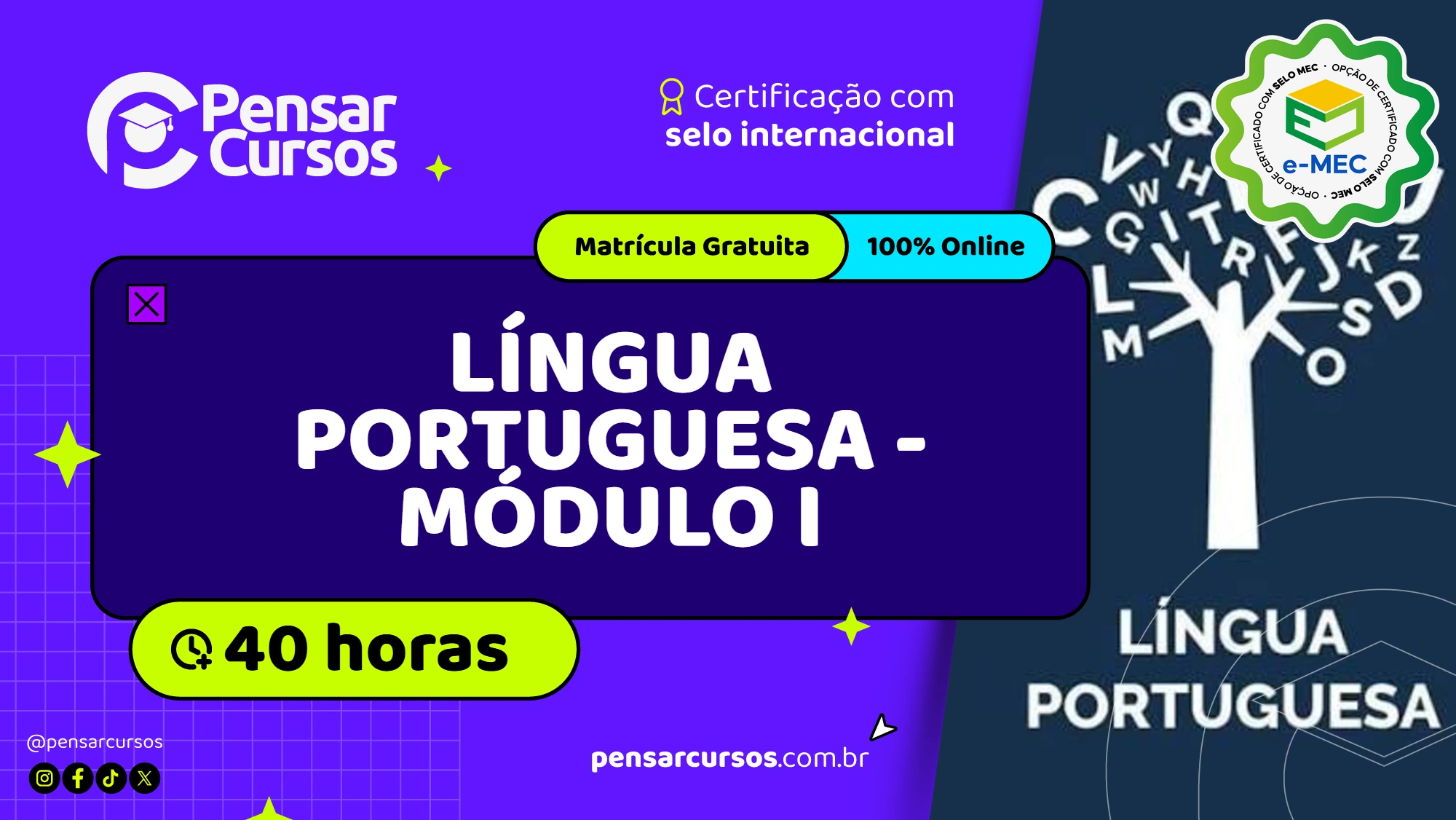Língua Portuguesa - Módulo I