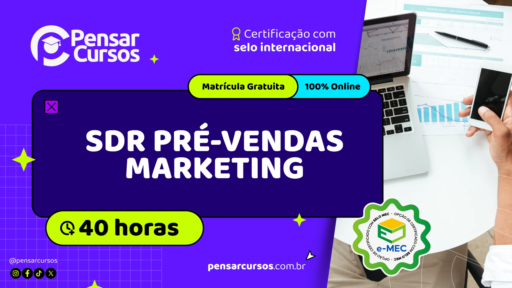 SDR Pré-Vendas Marketing 