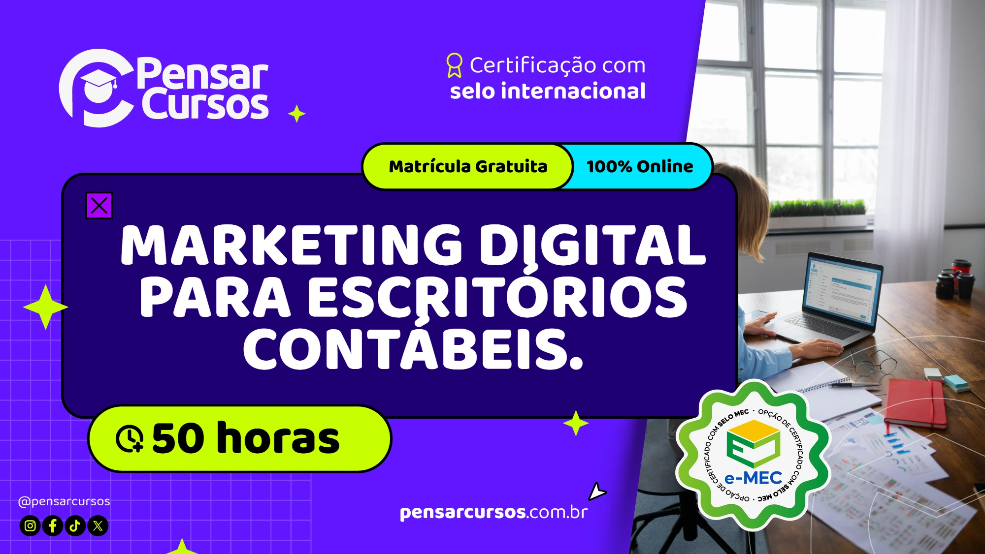 Marketing Digital para Escritórios Contábeis.